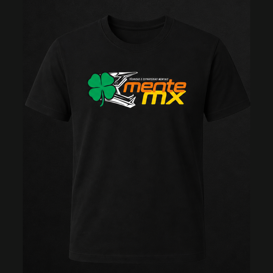 Camisa Mente MX Logo Preta